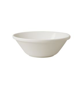 Saladier rond ivoire porcelaine vitrifiée Banquet Rak