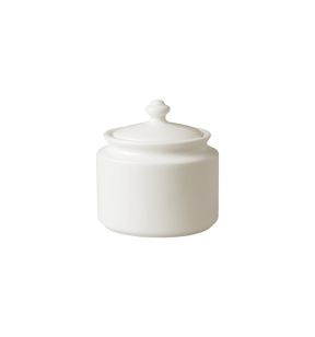 Suikerpot rond ivoorkleurig verglaasd 27 cl Ø 9.5 Banquet Rak