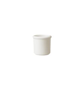 Porte cure dent rectangulaire ivoire porcelaine vitrifiée Ø 5,5 cm Banquet Rak