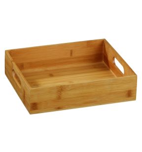 Caisse bambou 30x25x7,5 cm Oxstal