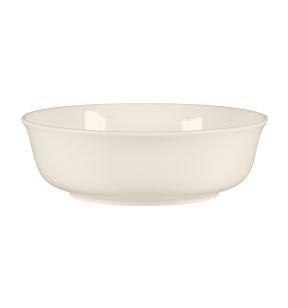 Bol à céréales bas rond blanc porcelaine bone china Ø 15 cm Bravura Rak