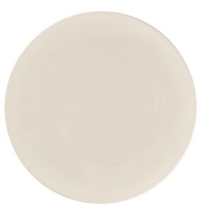 Assiette coupe plate rond blanc porcelaine bone china Ø 17 cm Bravura Rak