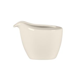 Crémier sans anse ovale blanc porcelaine bone china Ø 5,4 cm Bravura Rak