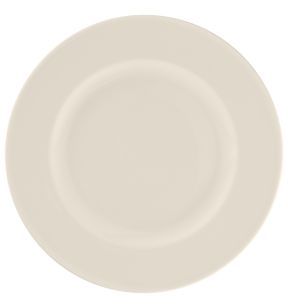 Assiette plate rond blanc porcelaine bone china Ø 32 cm Bravura Rak