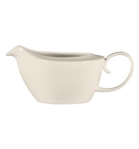 Saucière rond blanc porcelaine bone china Ø 9,2 cm Bravura Rak