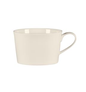 Tasse à thé rond blanc porcelaine bone china 30,6 cl Ø 9,5 cm Fedra Rak