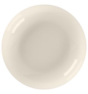 Assiette coupe creuse rond blanc porcelaine bone china Ø 22,9 cm Fedra Rak
