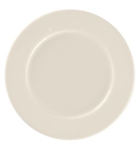 Assiette plate rond blanc porcelaine bone china Ø 16 cm Fedra Rak
