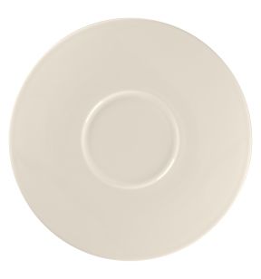 Assiette plate gourmet rond blanc porcelaine bone china Ø 29,2 cm Fedra Rak