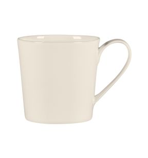 Mug rond blanc porcelaine bone china 32 cl Ø 8,5 cm Fedra Rak