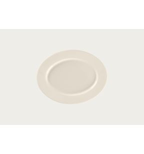 Assiette plate rond blanc porcelaine bone china Ø 26 cm Bravura Rak