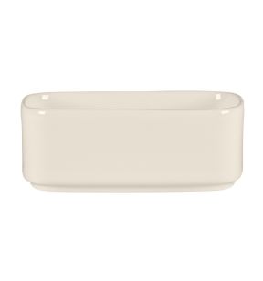 Sucrier pour sachets rond blanc porcelaine bone china 21 cl 11 cm Fedra Rak