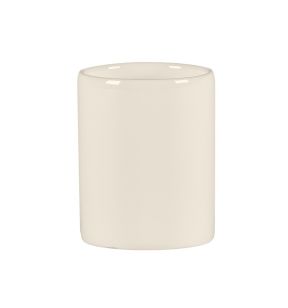 Porte cure-dents rond blanc porcelaine bone china Ø 3,9 cm Fedra Rak