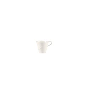 Tasse à expresso rond blanc porcelaine bone china 6,5 cl Ø 5,5 cm Pose Rak