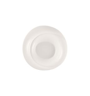 Assiette creuse rond blanc porcelaine bone china Ø 27,3 mm Pose Rak