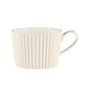 Tasse à café / thé rond blanc porcelaine bone china 23,7 cl Ø 32,2 cm Spectra Rak