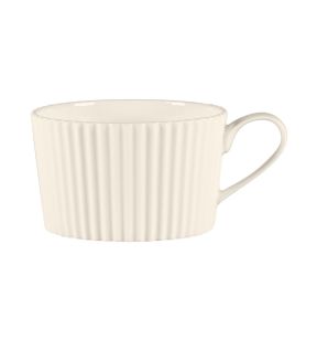 Tasse à thé rond blanc porcelaine bone china 296 cl Ø 32 cm Spectra Rak