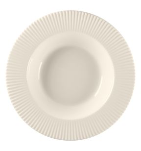 Assiette creuse rond blanc porcelaine bone china Ø 30,9 cm Spectra Rak