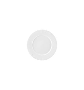 Vlakke plaat rond wit bone china Ø 21.9 Spectra Rak