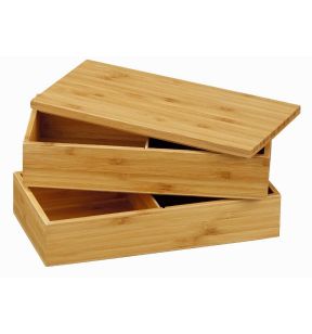Bento bambou 26x13x11 cm Oxstal