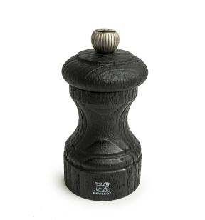 Moulin à poivre droit Nature black en hêtre Ø 5 cm 10 cm Bistro Peugeot Saveurs