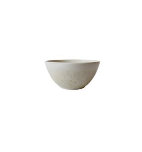 Bol beige porcelaine vitrifiée Ø 13 cm Butterfly Dudson