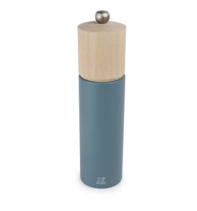 Moulin à poivre droit Bleu céleste en hêtre Ø 5,4 cm 21,5x5,4x5,4 cm Boreal Peugeot Saveurs