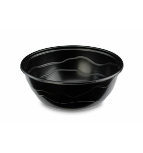 Saladier rond noir Ø 180 mm 72 mm 100 cl Alphaform (20 pièces)