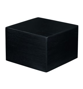 Rehausse cube bambou noir 15x15x10 cm Oxstal