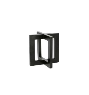 Réhausse bambou noir 7x7x10 cm Oxstal