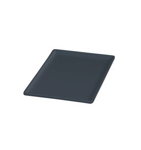 Plat GN1/3 mélamine gris 176x325 mm Vestah Platex