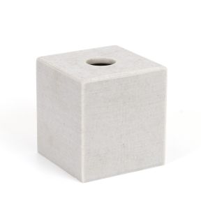 Tissuebox vierkant cement hars Miami Foh