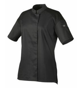 Damesvest met korte mouwen zwart T1 Cadix Robur