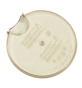 Couvercle plastique 19,05x18,75x2,24 cm Cambro