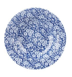 Assiette creuse rond Victorian Calico Bleu Prague porcelaine Ø 24,9 cm Vintage Prints Churchill