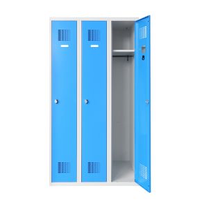 3 kluisjes garderobe plaatstaal xx50 Ligne 50 Caray
