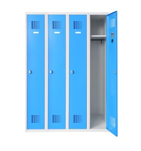4 locker garderobe plaatstaal xx50 Ligne 50 Caray