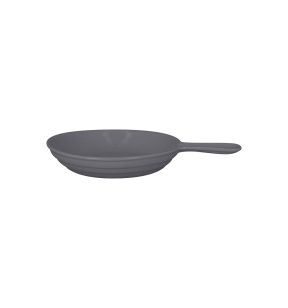 Poêlon rond gris porcelaine vitrifiée Ø 16 cm Chefs Fusion Rak