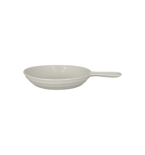Poêlon rond blanc porcelaine vitrifiée Ø 16 cm Chefs Fusion Rak