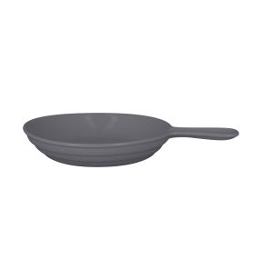 Poêlon rond rond gris porcelaine vitrifiée Ø 24 cm Chefs Fusion Rak