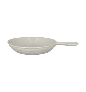 Poêlon rond blanc porcelaine vitrifiée Ø 24 cm Chefs Fusion Rak