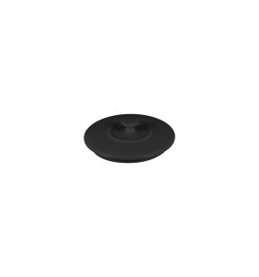 Couvercle pour cocotte rond noir porcelaine vitrifiée Ø 8,5 cm Chefs Fusion Rak