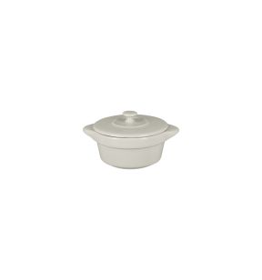 Cocotte rond blanc porcelaine vitrifiée Ø 8,7 cm Chefs Fusion Rak