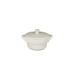 Cocotte rond blanc porcelaine vitrifiée Ø 10 cm Chefs Fusion Rak