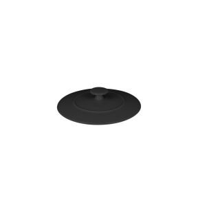 Couvercle pour cocotte rond noir porcelaine vitrifiée Ø 15,8 cm Chefs Fusion Rak