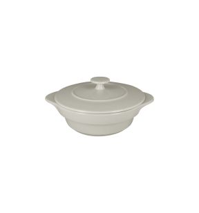 Cocotte rond blanc porcelaine vitrifiée Ø 16 cm Chefs Fusion Rak