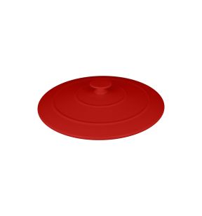 Couvercle pour cocotte rond rouge porcelaine vitrifiée Ø 21,1 cm Chefs Fusion Rak