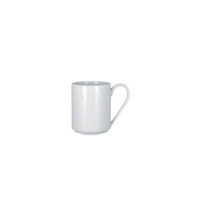 Mug empilable rond blanc porcelaine 36 cl Ø 8 cm Charm Rak
