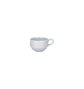Tasse à thé empilable rond blanc porcelaine 23 cl Ø 8,5 cm Charm Rak