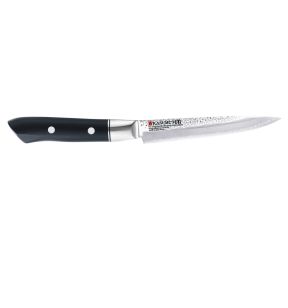 Couteau d'office 12 cm acier plastique unie Hammered Kasumi